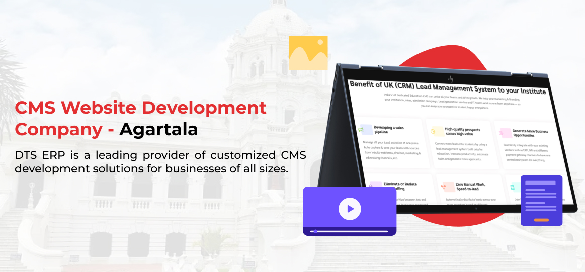 cms website Design and development company in Agartala