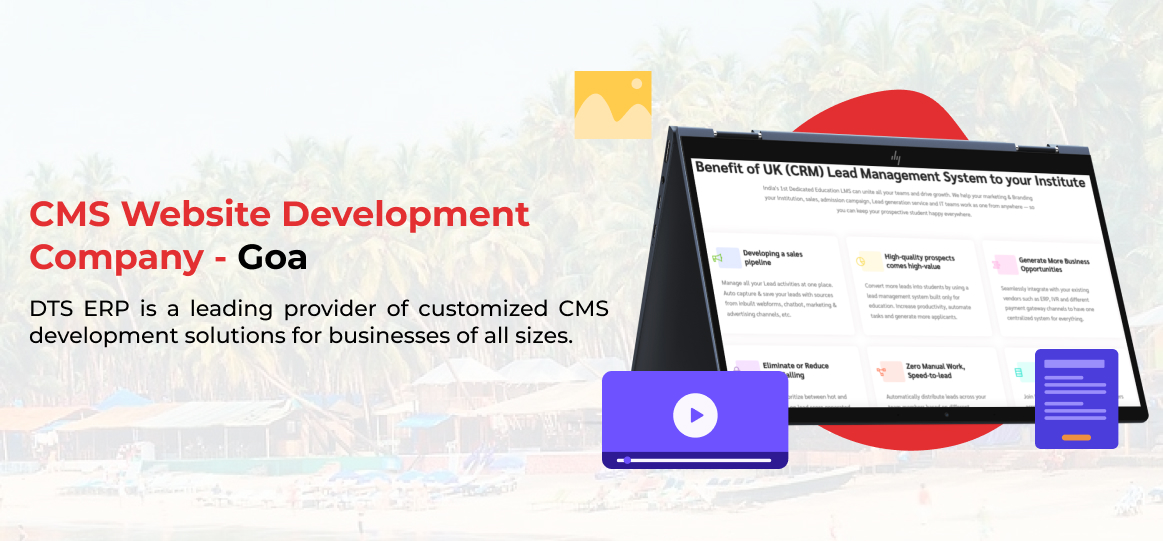 cms website Design and development company in goa