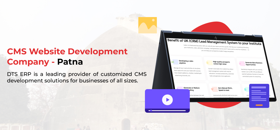 cms website Design and development company in Patna