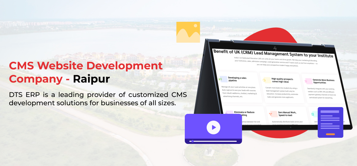 cms website Design and development company in Raipur