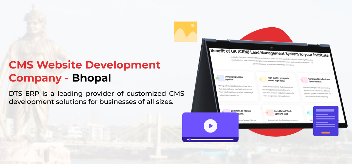 cms website Design and development company in Bhopal