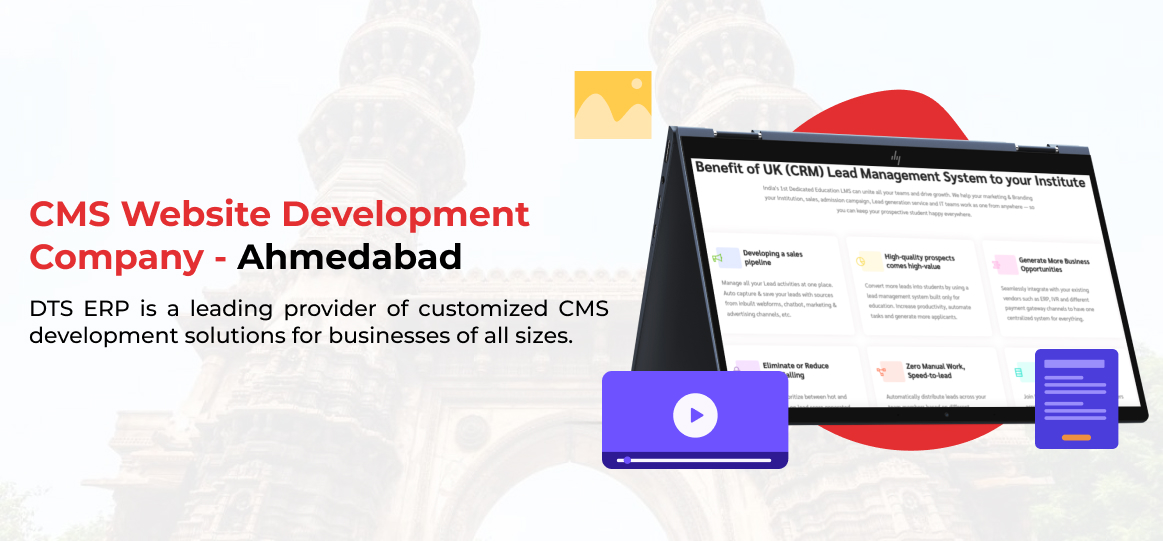 cms website Design and development company in Ahmedabad