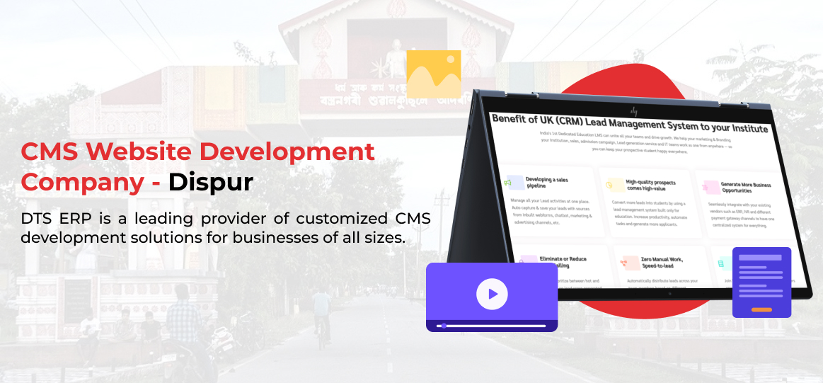 cms website Design and development company in Dispur