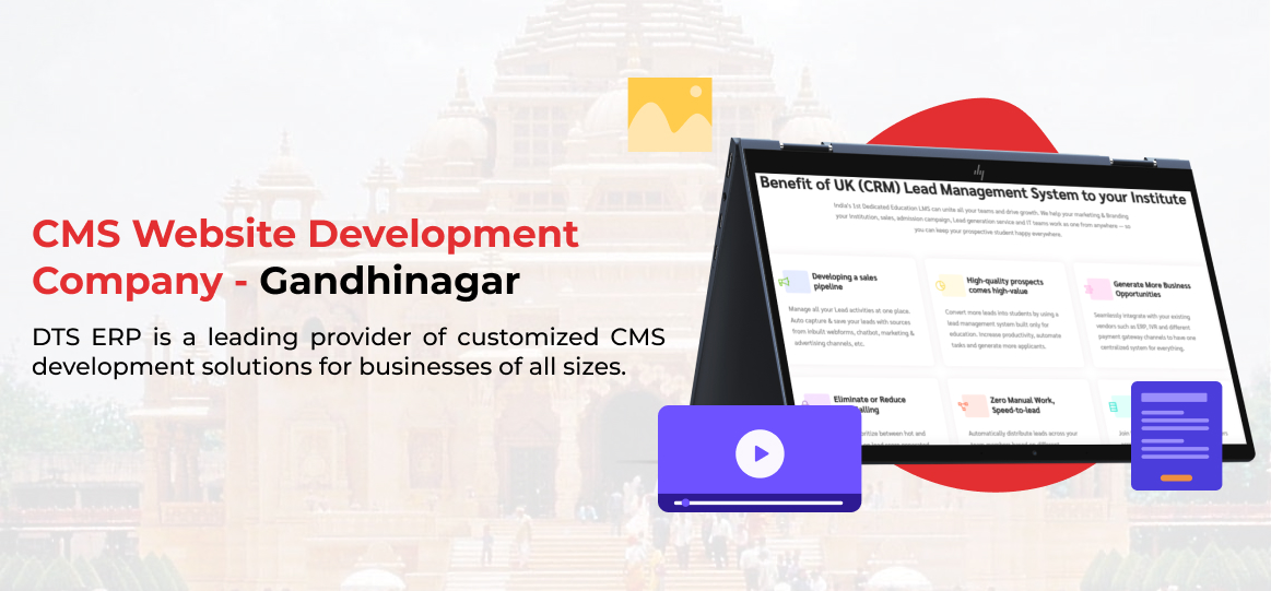 cms website Design and development company in Gandhinagar