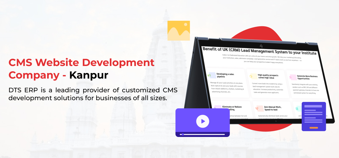 cms website Design and development company in Kanpur