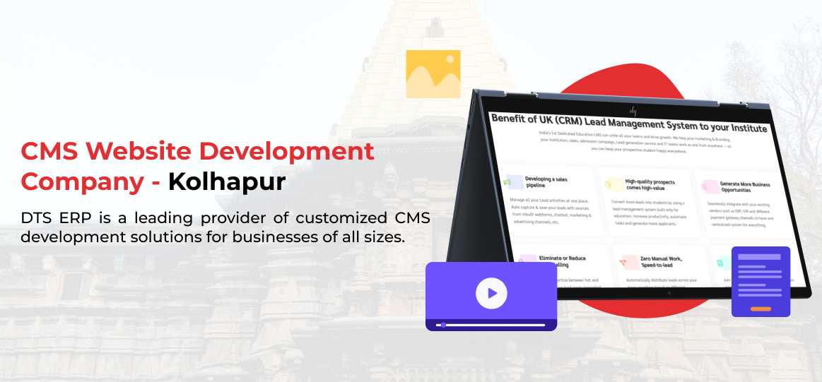 cms website Design and development company in kolapur