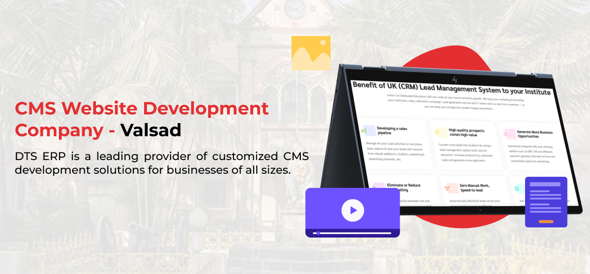 cms website Design and development company in Valsad