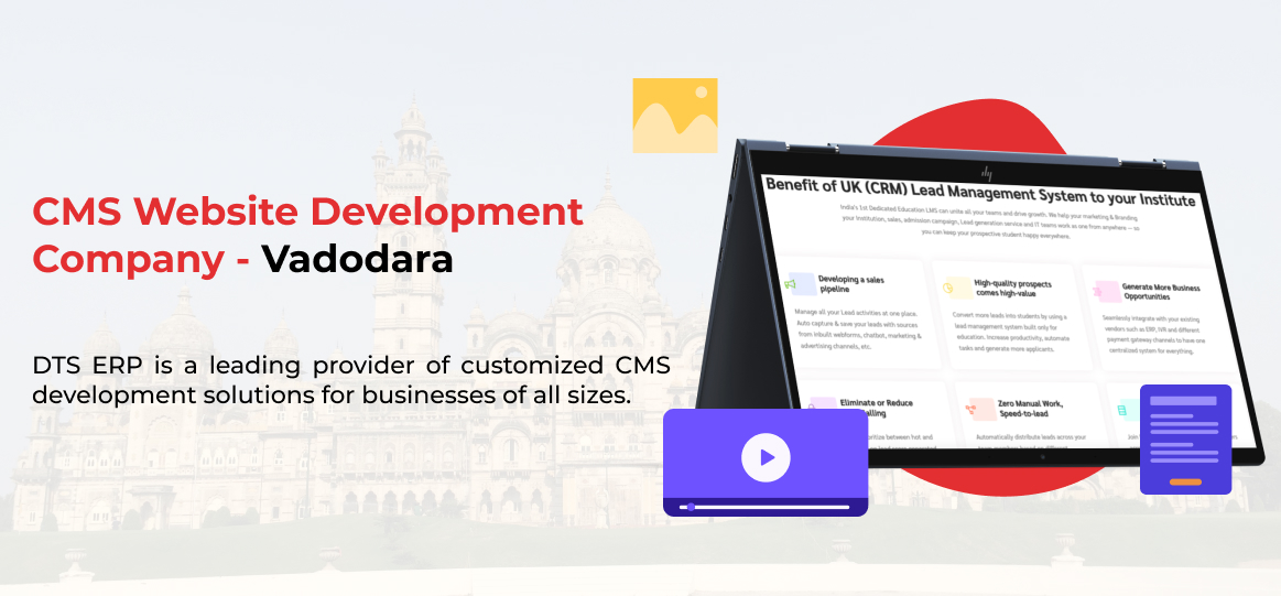 cms website Design and development company in Vadodara