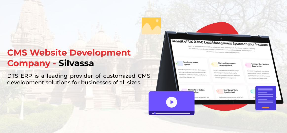 cms website Design and development company in silvassa