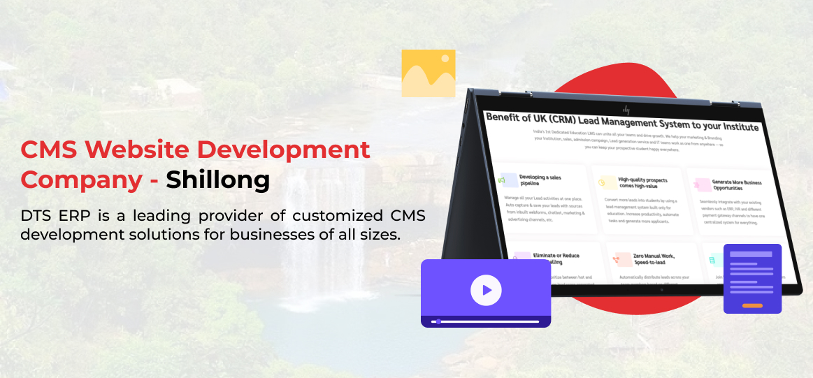 cms website Design and development company in Shillong